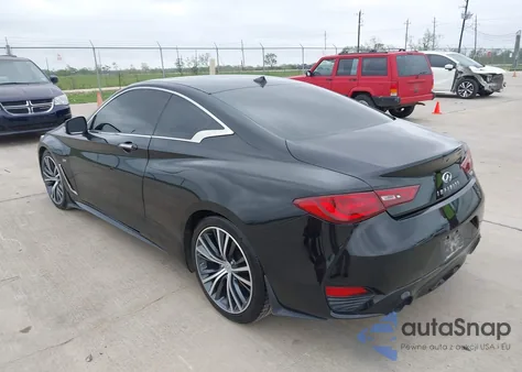 2018 Infiniti Q60 3.0T Luxe z USA, uszkodzony, nr VIN JN1EV7EK7JM342648